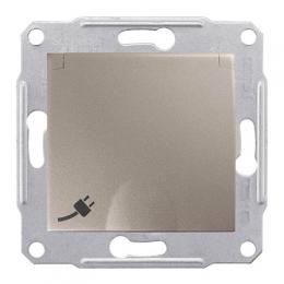 Изображение продукта Розетка Schneider Electric Sedna с/з со шторками и крышкой 16A 250V 